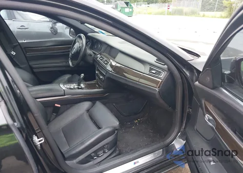 2010 BMW 750Li xDrive from USA, damaged, VIN WBAKC8C55AC431291